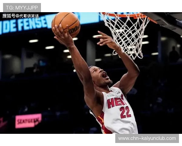 阿德巴约背身强吃连续得分热火顺势拉开